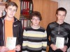 Berniukų komanda rajono mokinių olimpinio festivalio badmintono varžybose iškovojo II vietą